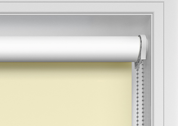Lycia (FR Blackout), Soft Ivory - Twist&Fit Roller Blind - Image 11